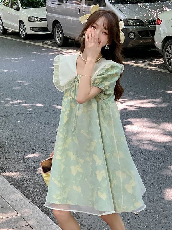 Sweet Floral Print Midi Dress  - Midi Skirt Floral recensione e prezzo