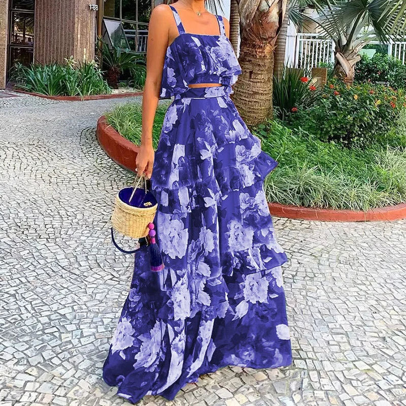 Women's Two Piece Outfits Flor - Romper Floral Print recensione e prezzo