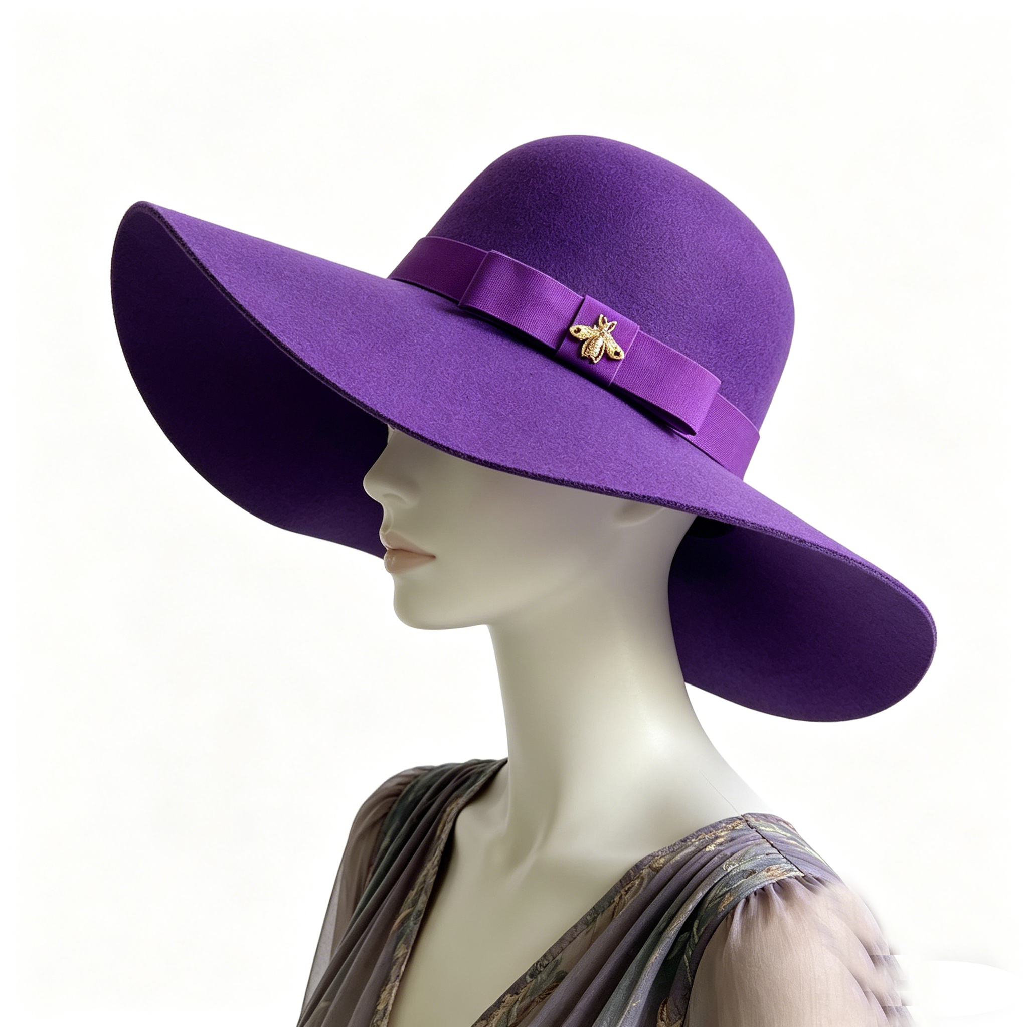 Women Fedora Hat Vintage Lady  - Hat Floppy Wide recensione e prezzo