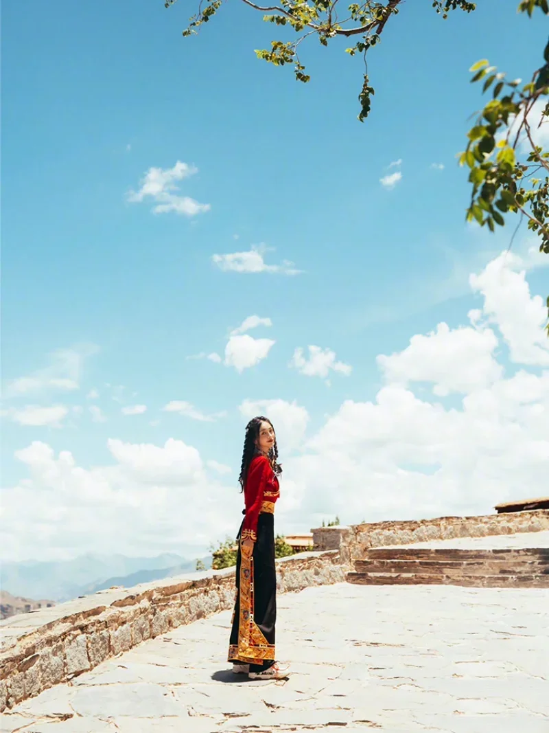 Traditional Tibetan Dress Wrap - Linen Dress Wrap recensione e prezzo