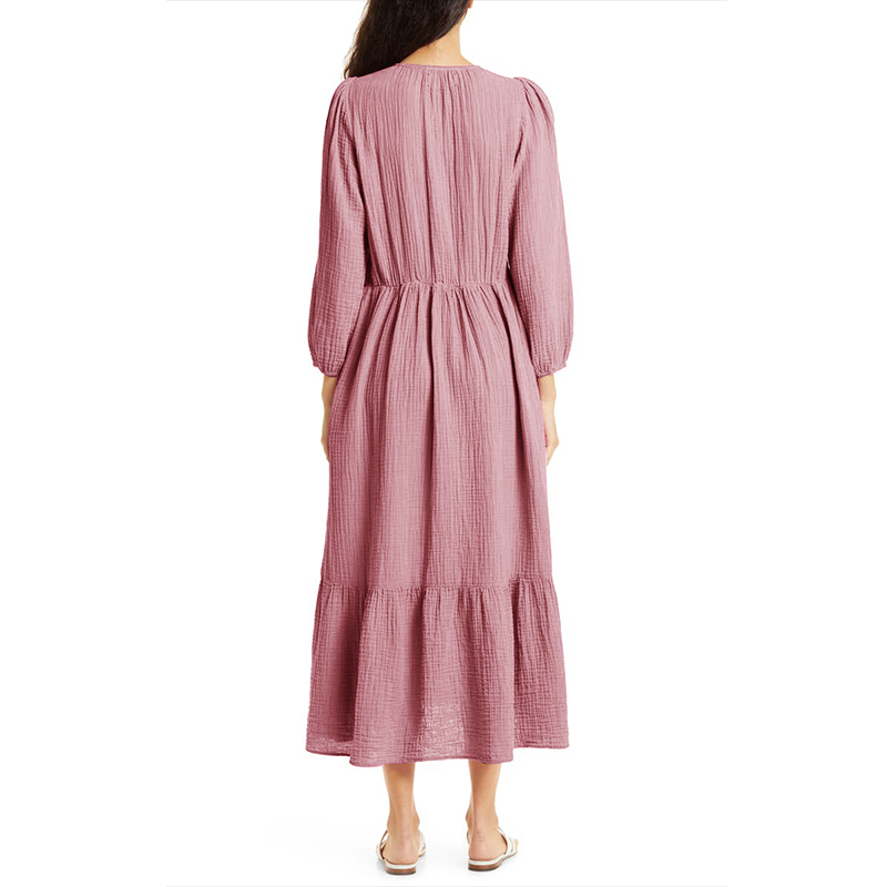 Muslin 100% Cotton Long Sleeve - Linen Dress Wrap recensione e prezzo
