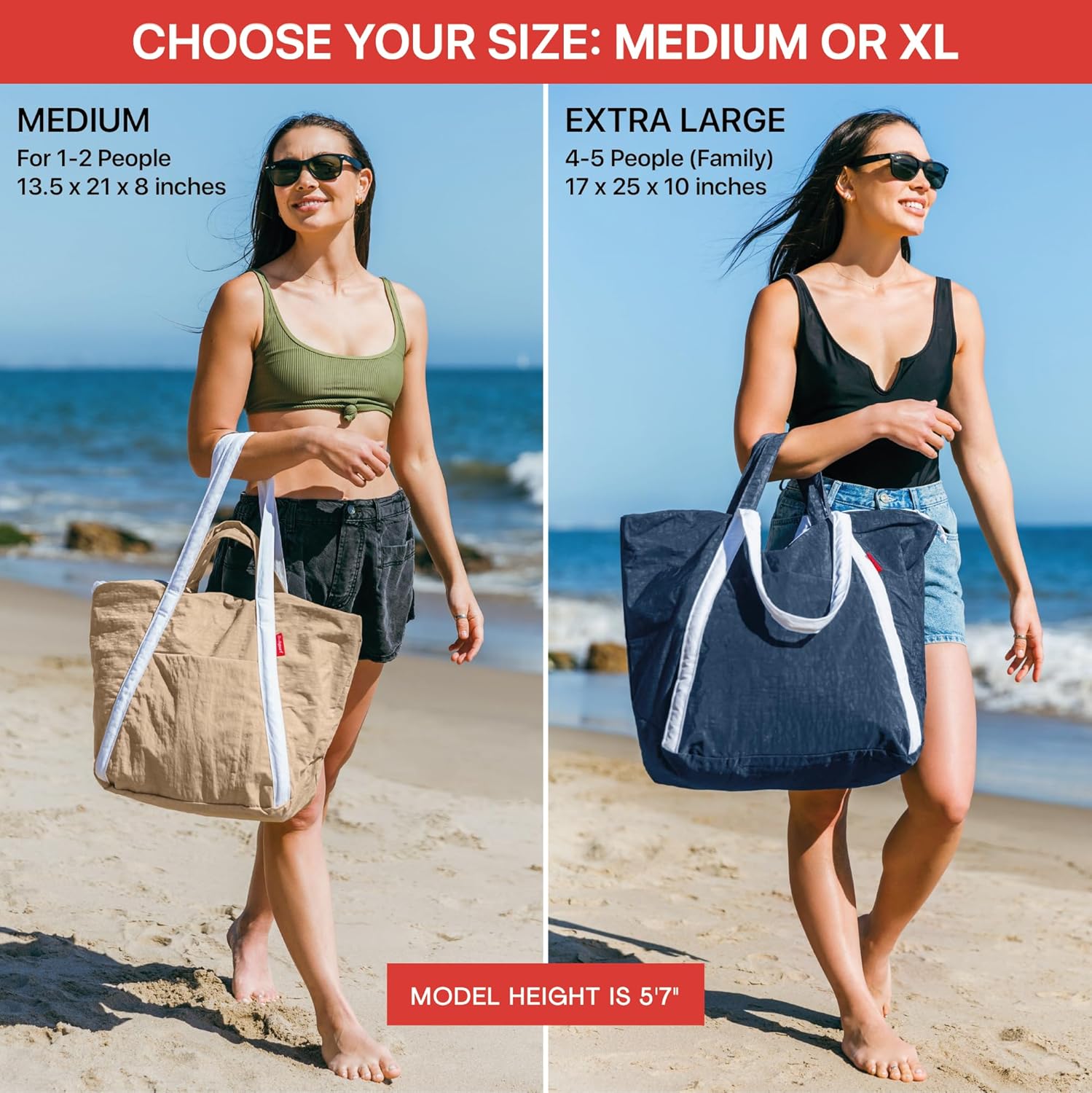 Waterproof Beach Bag for Trave - Tote Bag Beach recensione e prezzo