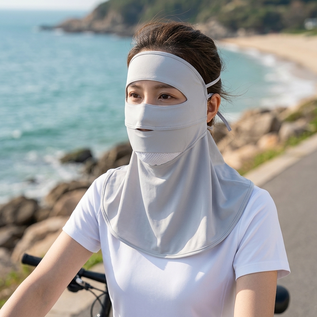 Ice Silk Full Face Sun Protect - Headband Summer Knit recensione e prezzo