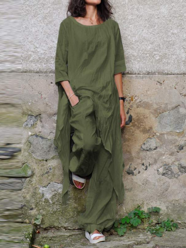 2024 Summer New Fashion Casual - Linen Pant Wide recensione e prezzo