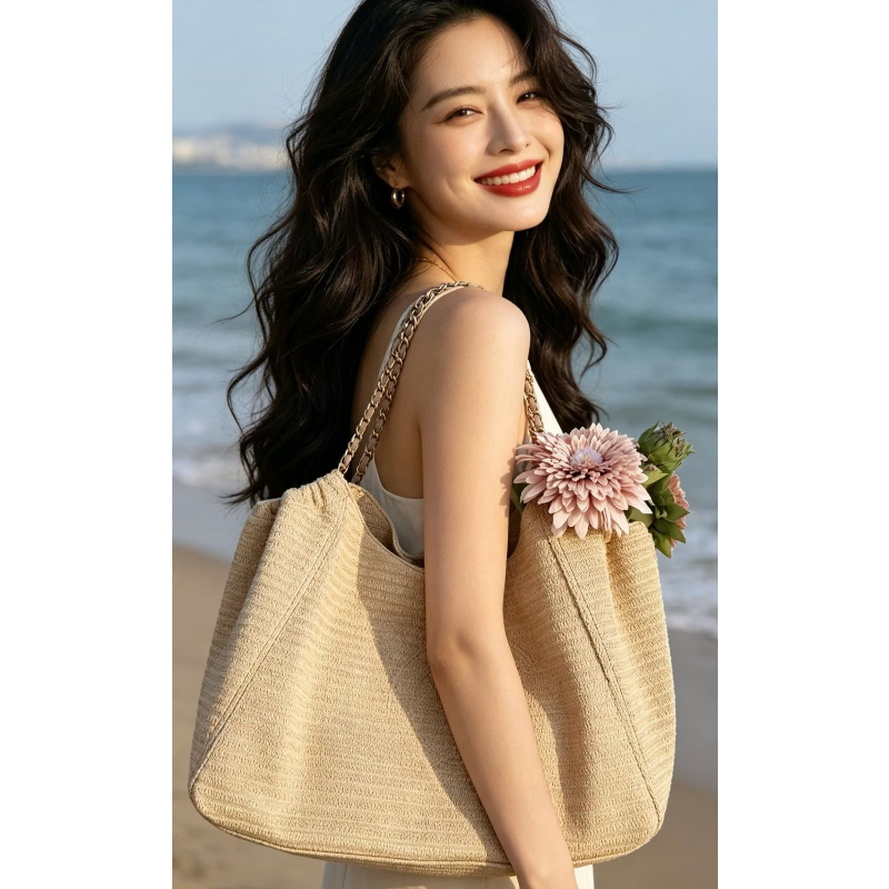 Chain Raffia 2026 Summer Beach - Tote Bag Beach recensione e prezzo