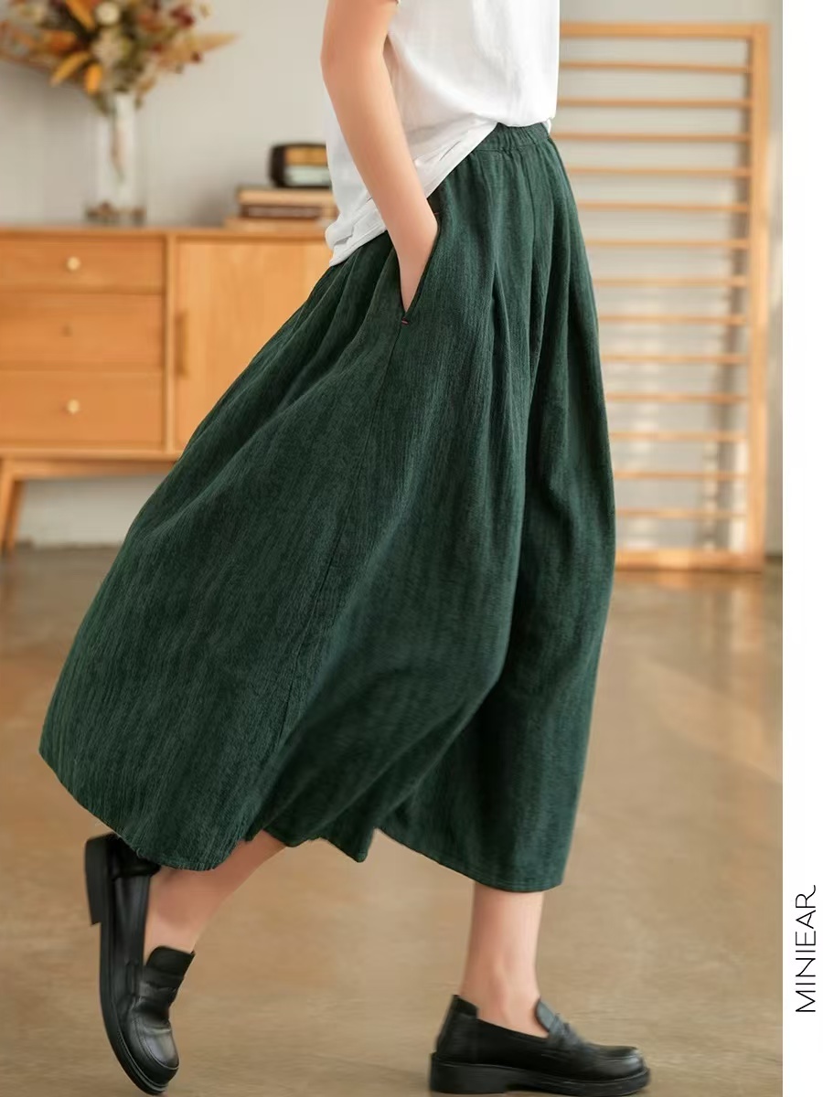 New 2025 Autumn Pure Color Flo - Midi Skirt Floral recensione e prezzo