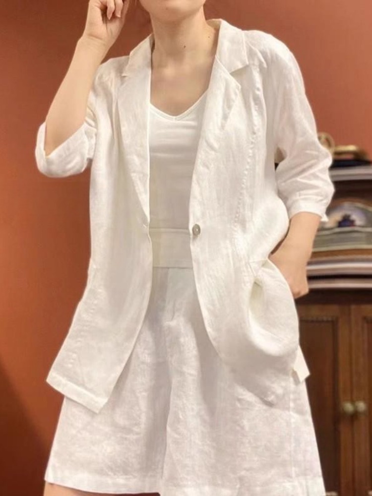 Slimming Wide Leg Short Pants  - Linen Pant Wide recensione e prezzo