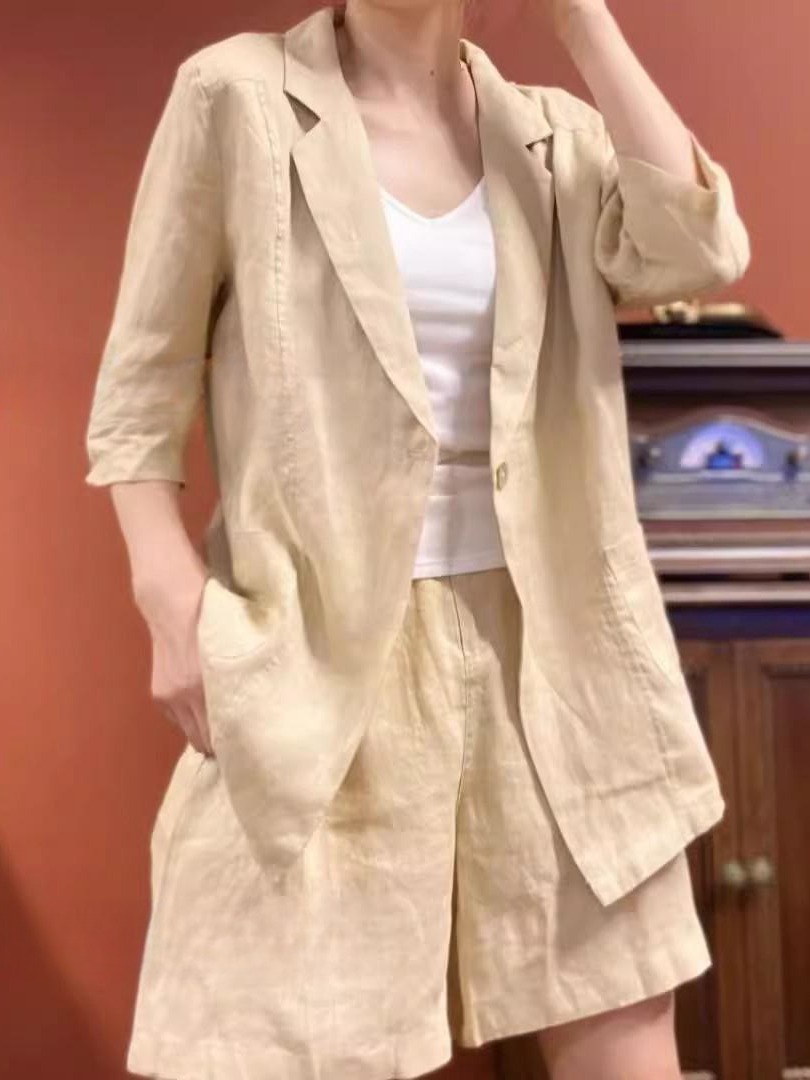 Slimming Wide Leg Short Pants  - Linen Pant Wide recensione e prezzo