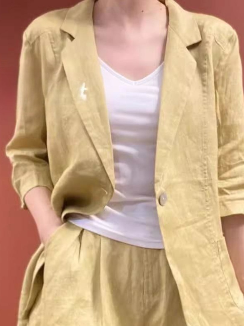 Slimming Wide Leg Short Pants  - Linen Pant Wide recensione e prezzo