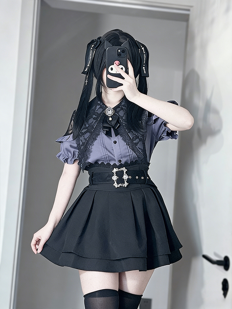 Gothic Style Shoulder Bared Sh - Blouse Off Shoulder recensione e prezzo