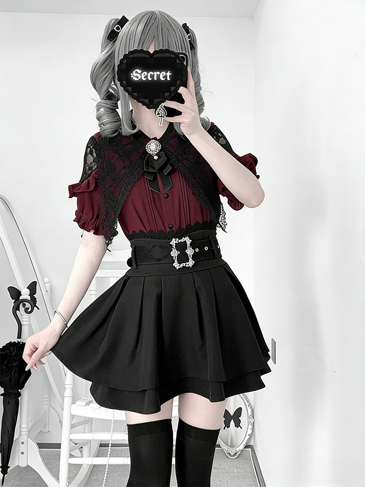 Gothic Style Shoulder Bared Sh - Blouse Off Shoulder recensione e prezzo