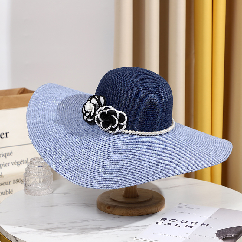 Two Tones Wide Brim Summer Hat - Hat Floppy Wide recensione e prezzo