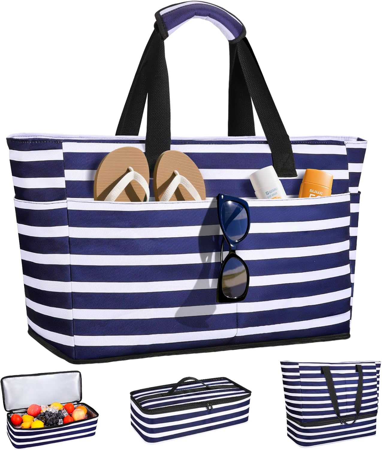 Beach Bag with Cooler, 49L Wat - Tote Bag Beach recensione e prezzo