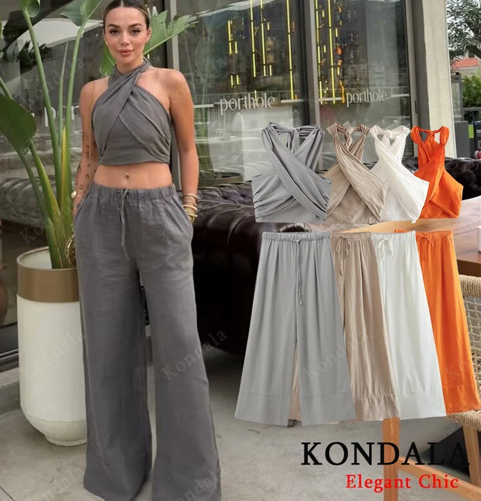 KONDALA Sexy Casual Crossover  - Linen Pant Wide recensione e prezzo