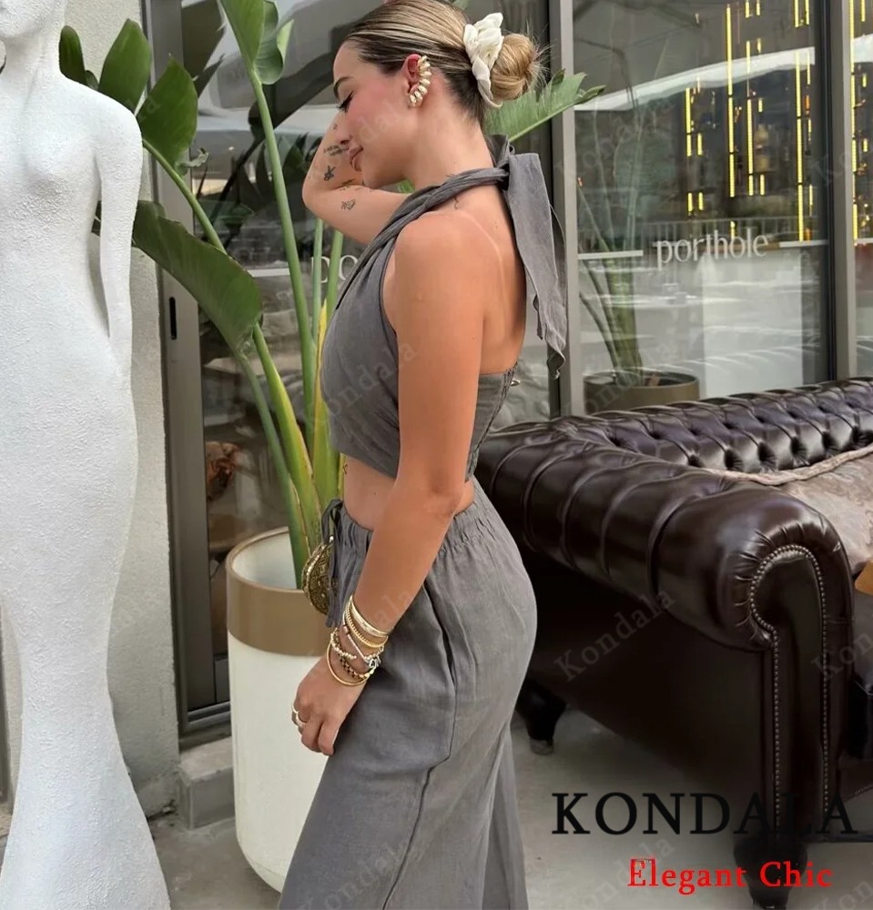 KONDALA Sexy Casual Crossover  - Linen Pant Wide recensione e prezzo