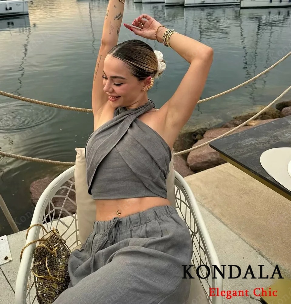 KONDALA Sexy Casual Crossover  - Linen Pant Wide recensione e prezzo