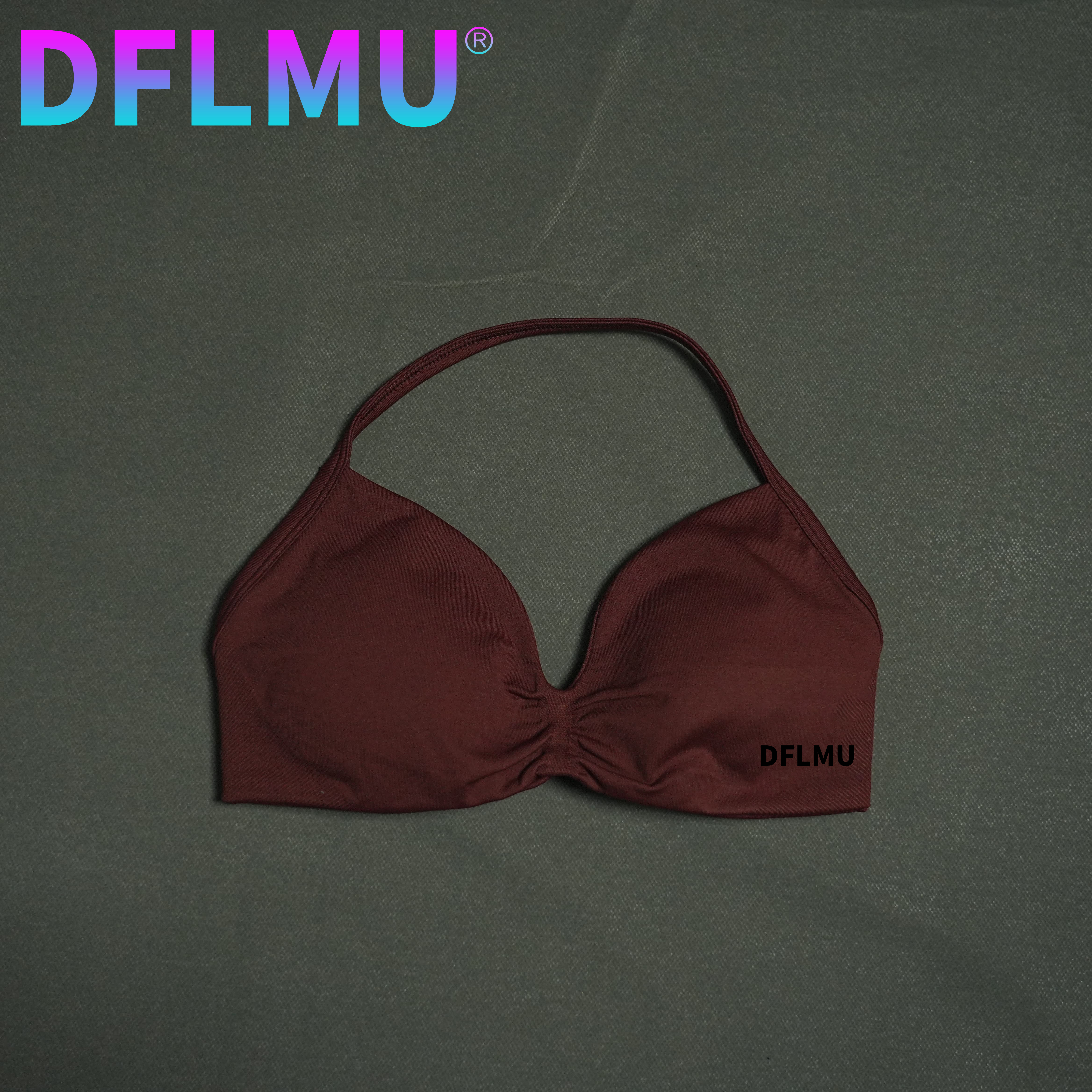 DFLMU Women Halter Sports Bra  - Crop Top Crochet recensione e prezzo