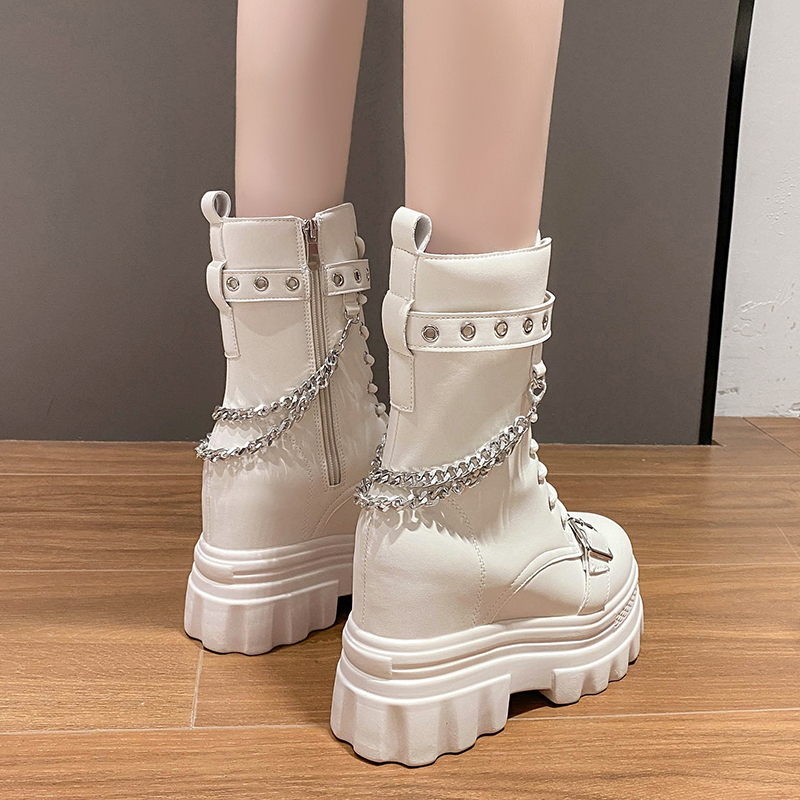 Autumn Thick Heel Ankle Boots  - Wedge Espadrille Women recensione e prezzo