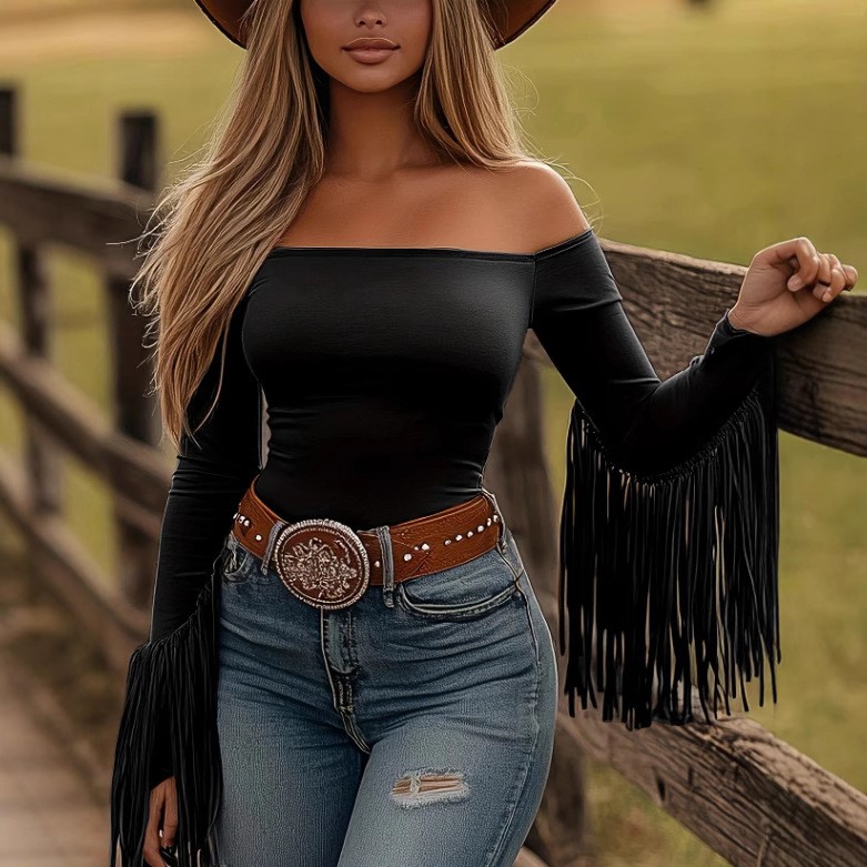 Women Clothes Longsleeve Blous - Blouse Off Shoulder recensione e prezzo