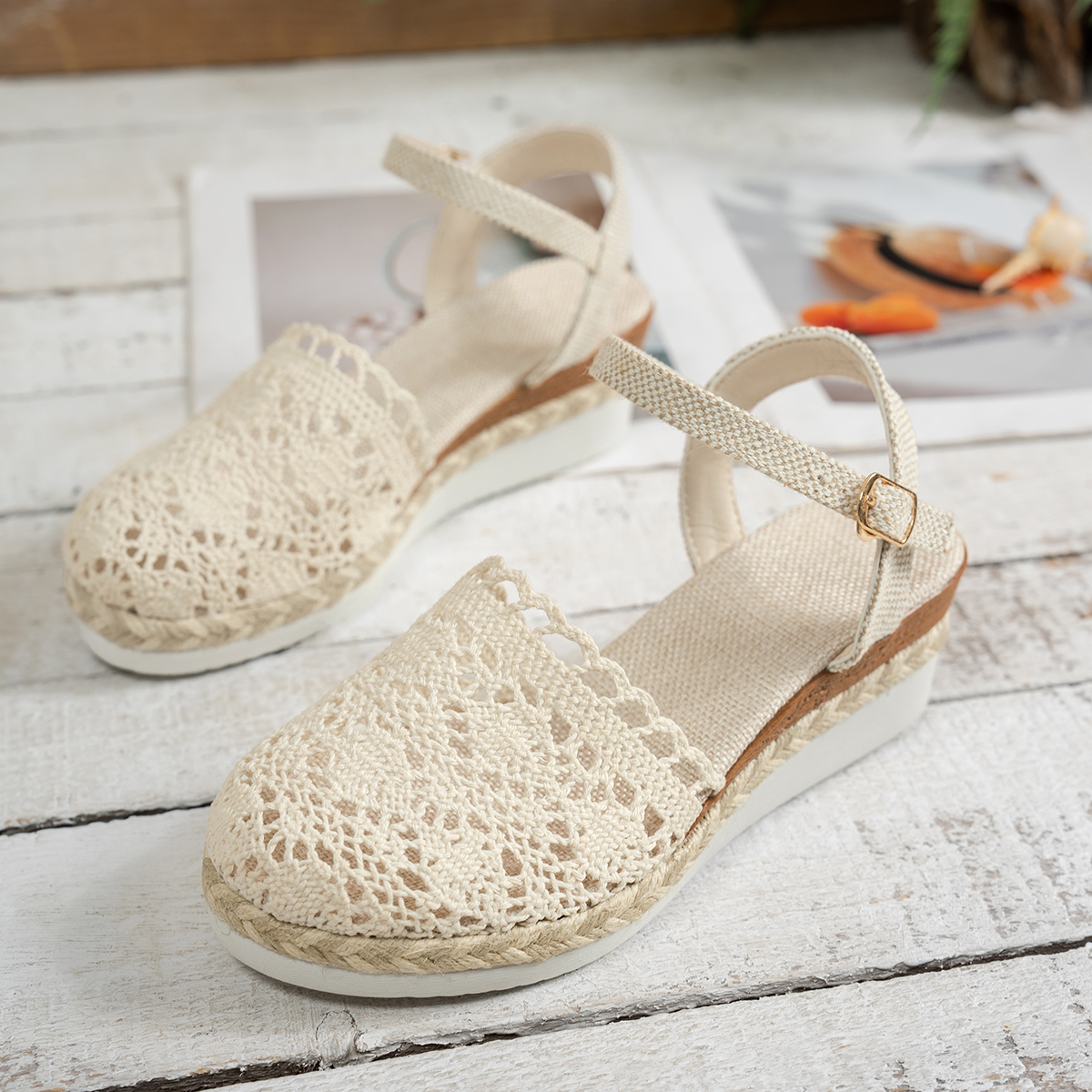 Women Wedge Sandals 2025 Summe - Wedge Espadrille Women recensione e prezzo