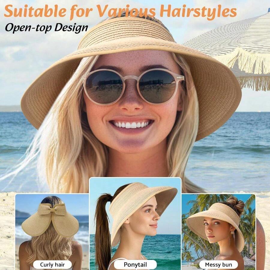 NPQQUAN Sun Visor Hats For Wom - Hat Floppy Wide recensione e prezzo