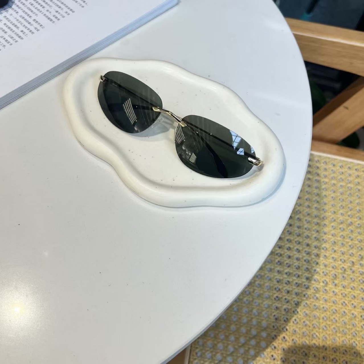 UV400 Rimless Shades, Cat Eye  - Sunglasses Cat Eye recensione e prezzo