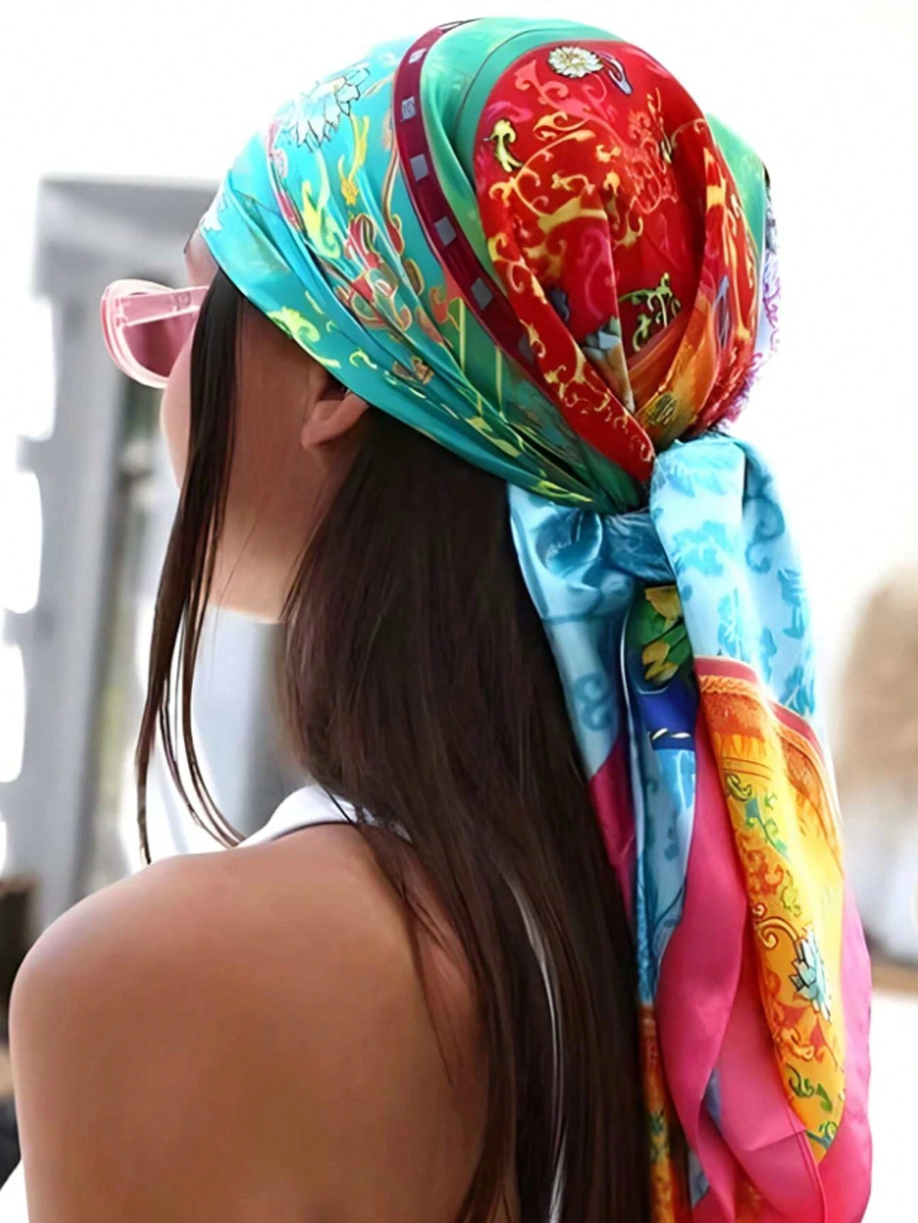 Luxury Brand Silk Satin Square - Headband Summer Knit recensione e prezzo