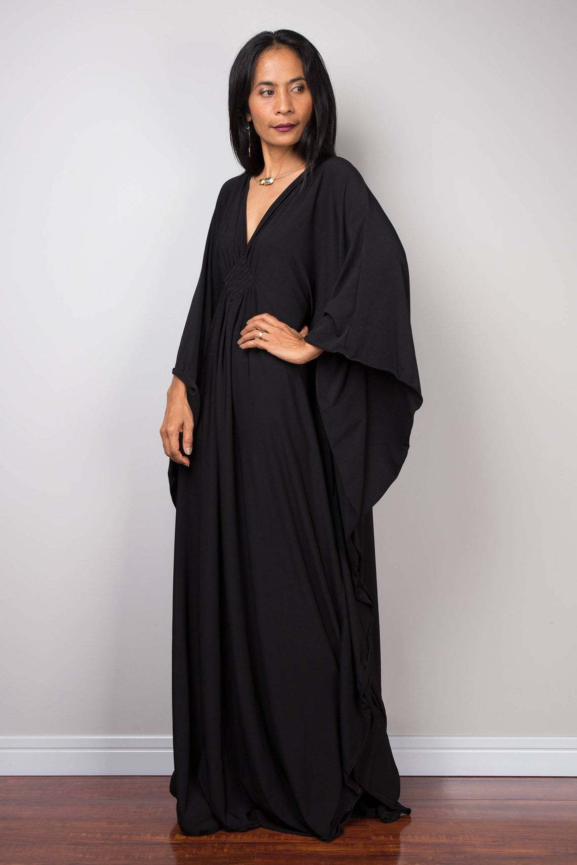 Women Solid Color Cover Up V N - Cover Up Kaftan recensione e prezzo