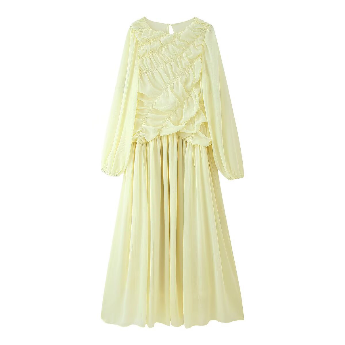 Autumn Long Sleeve Dresses 202 - Linen Dress Wrap recensione e prezzo