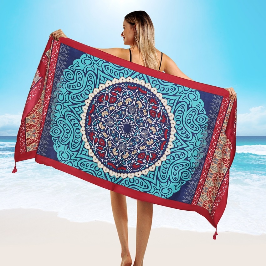 2018 New 90x180cm Twill cotton - Cover Up Kaftan recensione e prezzo