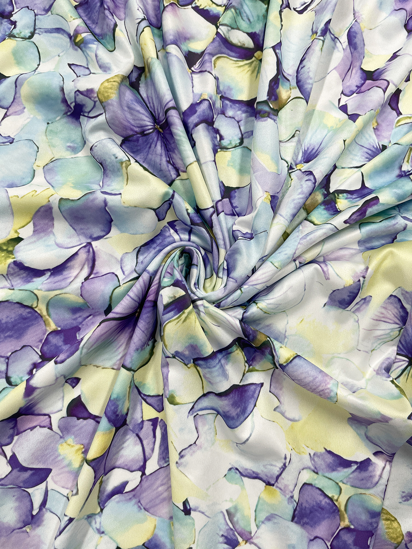 Plus Size Purple Yellow Floral - Midi Skirt Floral recensione e prezzo