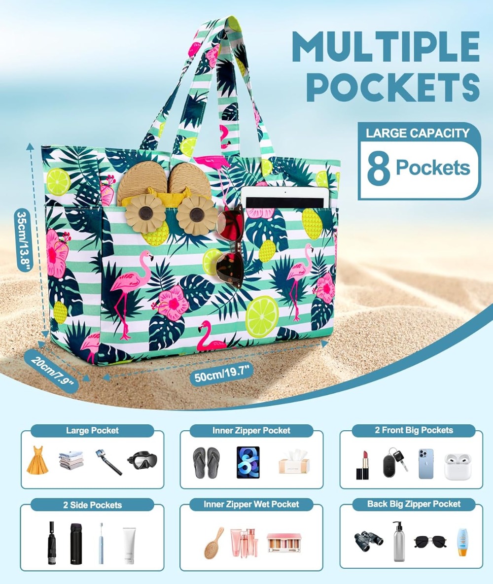 Extra Large Beach Bag Waterpro - Tote Bag Beach recensione e prezzo