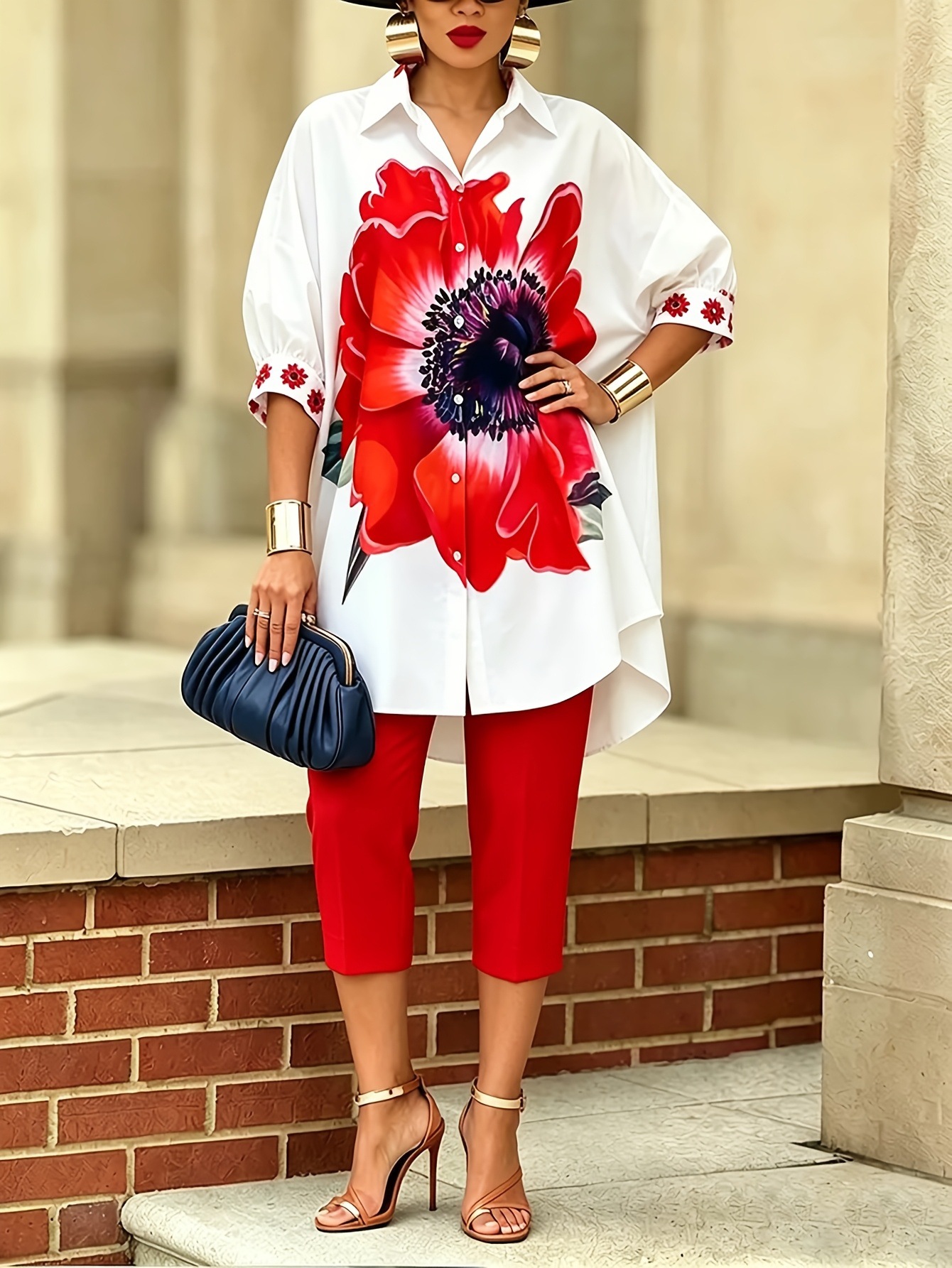 Vintage Women Floral Printed 2 - Romper Floral Print recensione e prezzo