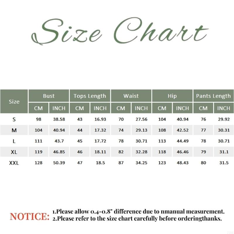77HE Women's 2 Piece Outfits S - Linen Pant Wide recensione e prezzo