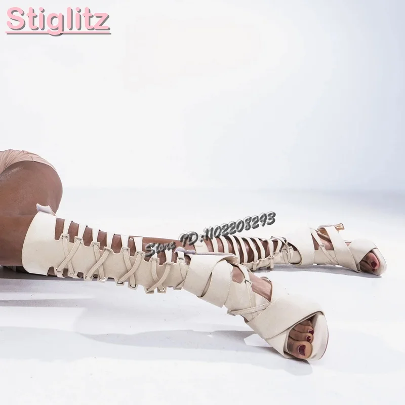 Retro Cross-tied Roman Sandals - Sandal Strappy Heeled recensione e prezzo