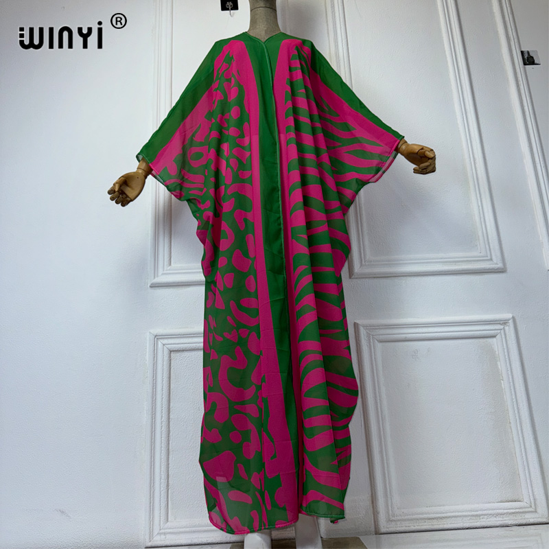 WINYI Africa Bohemia print Kim - Cover Up Kaftan recensione e prezzo