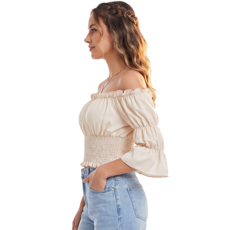 Renaissance Blouse Women Top w - Blouse Off Shoulder recensione e prezzo