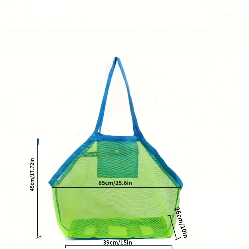 1pc Large Mesh Beach Tote Bag  - Tote Bag Beach recensione e prezzo