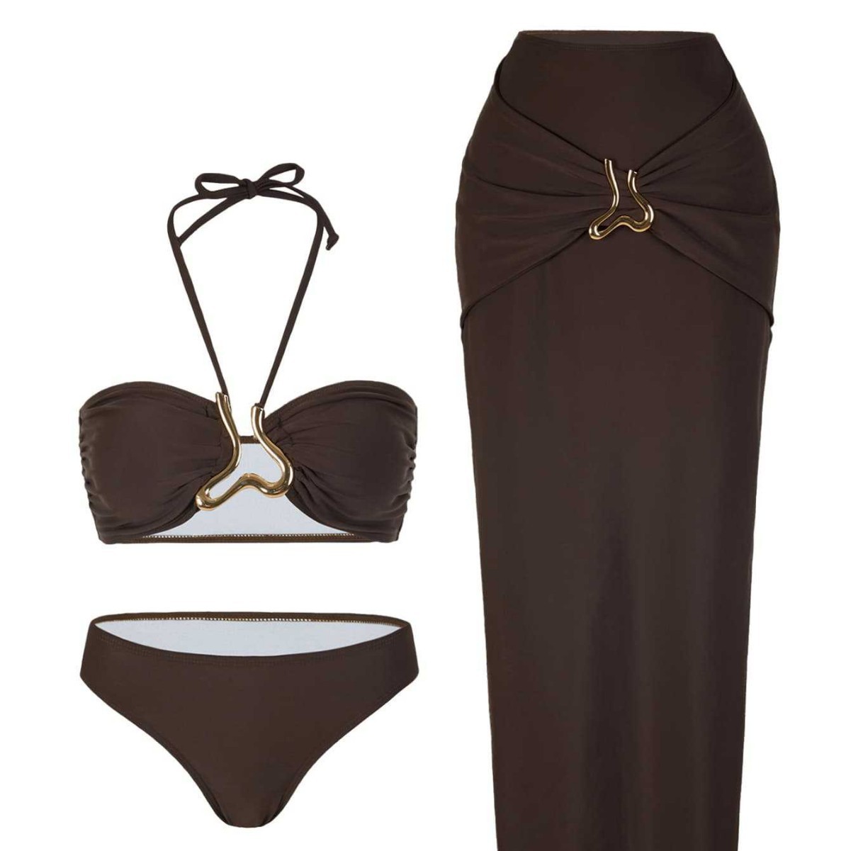 Women Sleeveless Tankini Bikin - Swimsuit Bikini Ruched recensione e prezzo
