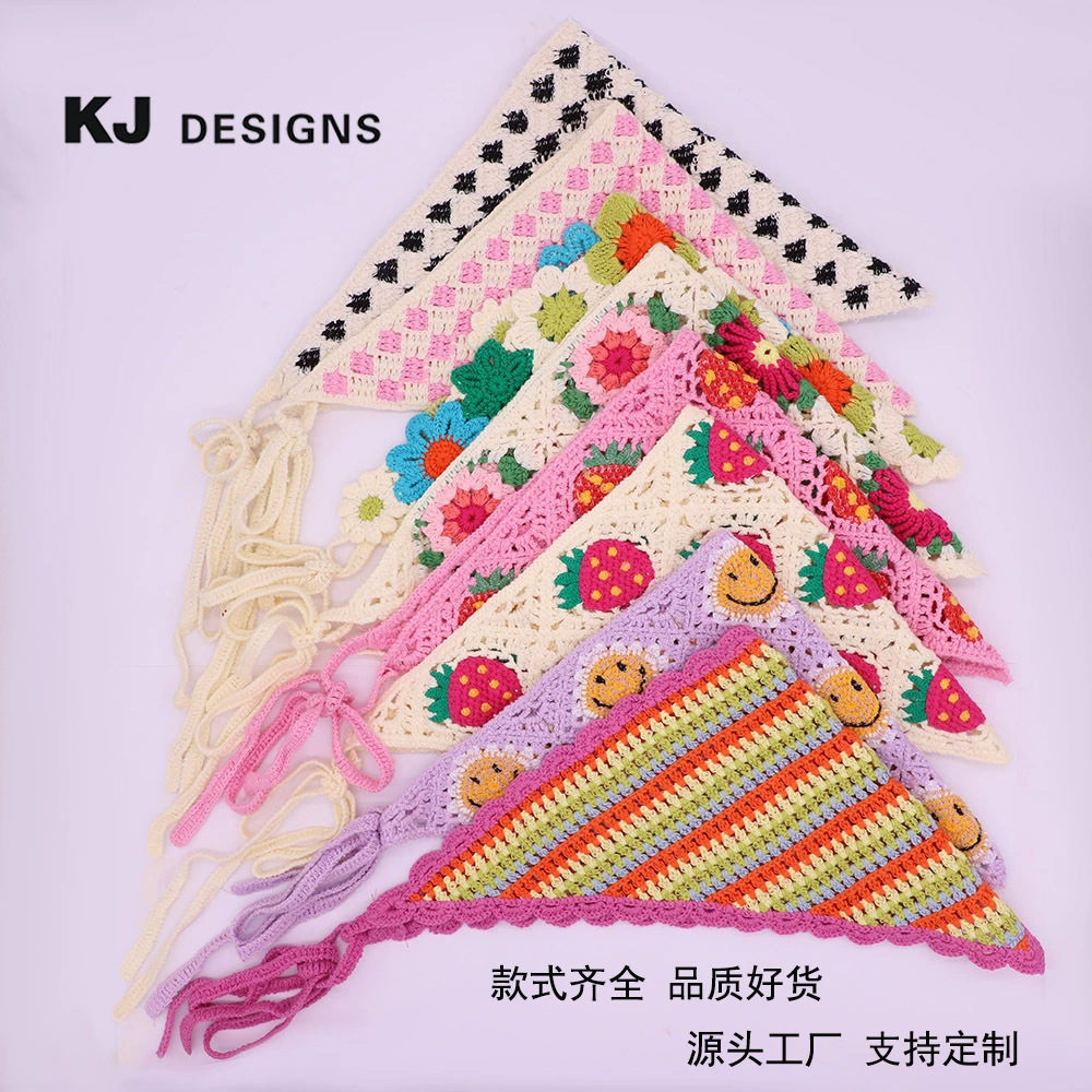2025 Hand Crochet Daisy Bandan - Headband Summer Knit recensione e prezzo