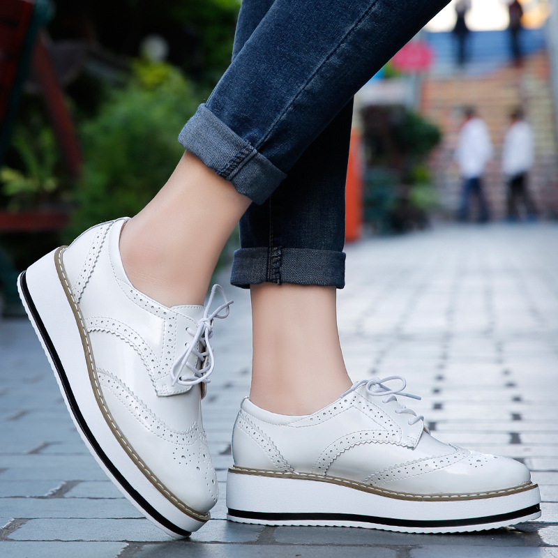 Women Loafers Shoes Leather Th - Wedge Espadrille Women recensione e prezzo